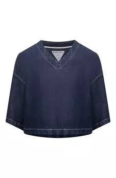 Джинсовая блузка Bottega Veneta
