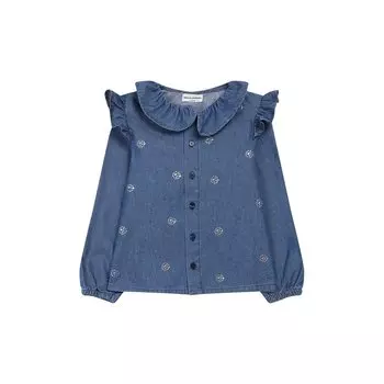 Джинсовая блузка Sonia Rykiel Enfant
