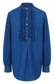 Джинсовая блузка Valentino