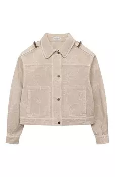 Джинсовая куртка Brunello Cucinelli