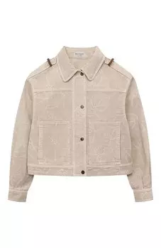 Джинсовая куртка Brunello Cucinelli
