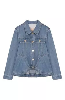 Джинсовая куртка Elisabetta Franchi La Mia Bambina