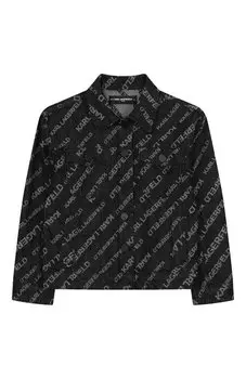 Джинсовая куртка Karl Lagerfeld Kids