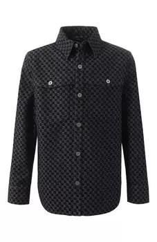 Джинсовая куртка-рубашка Balmain