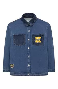 Джинсовая куртка-рубашка Kenzo