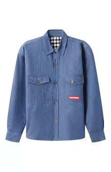 Джинсовая куртка-рубашка Sprayground