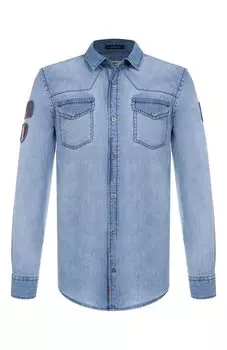 Джинсовая рубашка Aeronautica Militare