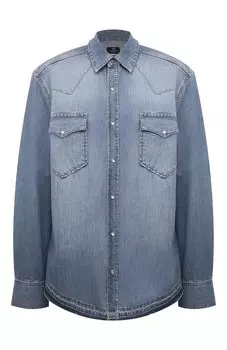 Джинсовая рубашка AG Adriano Goldschmied