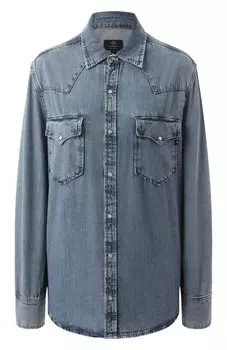 Джинсовая рубашка AG Adriano Goldschmied