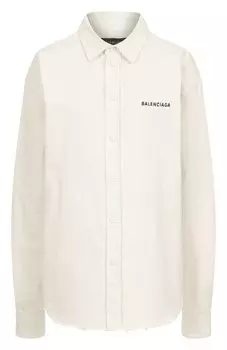 Джинсовая рубашка Balenciaga