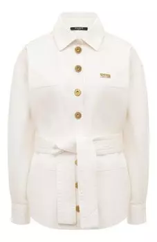 Джинсовая рубашка Balmain
