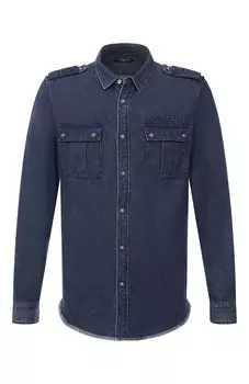 Джинсовая рубашка Balmain