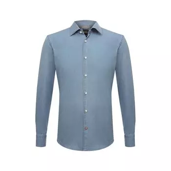 Джинсовая рубашка BOSS