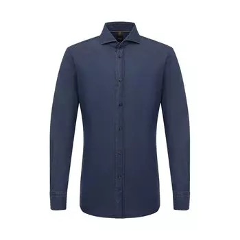 Джинсовая рубашка BOSS