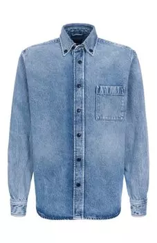 Джинсовая рубашка BOSS