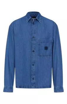 Джинсовая рубашка BOSS Orange