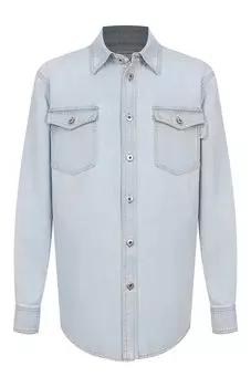 Джинсовая рубашка Bottega Veneta