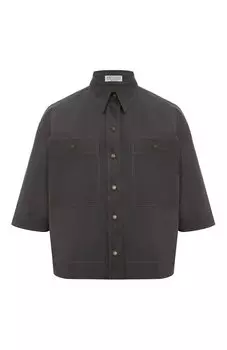 Джинсовая рубашка Brunello Cucinelli