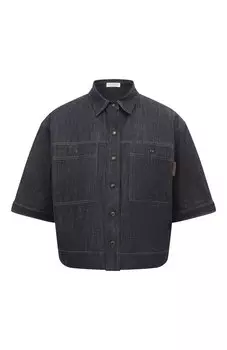 Джинсовая рубашка Brunello Cucinelli
