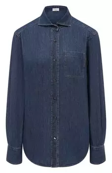 Джинсовая рубашка Brunello Cucinelli