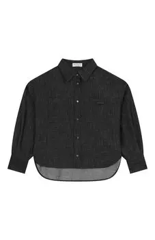 Джинсовая рубашка Brunello Cucinelli