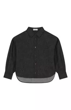 Джинсовая рубашка Brunello Cucinelli