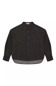 Джинсовая рубашка Brunello Cucinelli