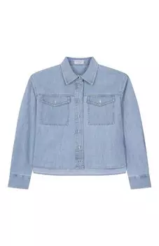 Джинсовая рубашка Brunello Cucinelli