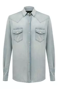 Джинсовая рубашка D.Simachev