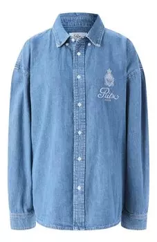 Джинсовая рубашка FRAME x Ritz Paris Frame Denim