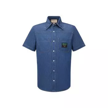 Джинсовая рубашка Gucci