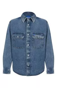 Джинсовая рубашка HUGO Blue