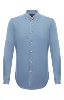 Джинсовая рубашка Kiton