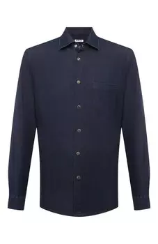 Джинсовая рубашка Kiton