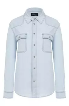 Джинсовая рубашка Kiton