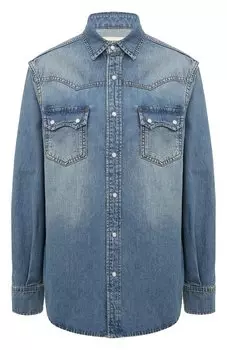Джинсовая рубашка Lesyanebo