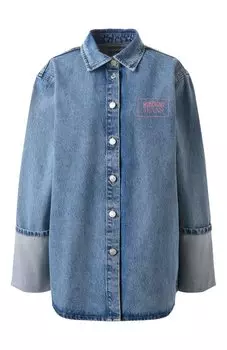 Джинсовая рубашка M05CH1NO Jeans