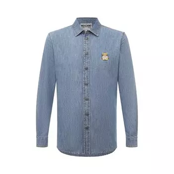 Джинсовая рубашка Moschino