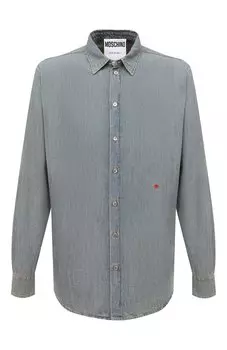 Джинсовая рубашка Moschino