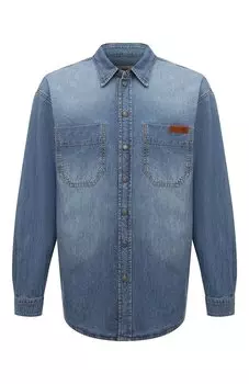 Джинсовая рубашка Moschino