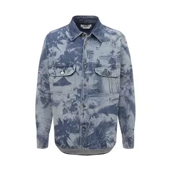 Джинсовая рубашка MSGM