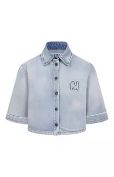 Джинсовая рубашка MSGM
