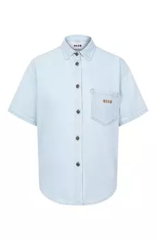 Джинсовая рубашка MSGM