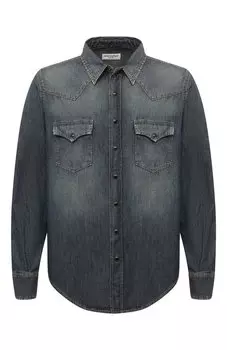 Джинсовая рубашка Saint Laurent