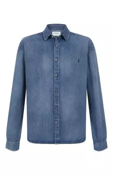 Джинсовая рубашка Saint Laurent
