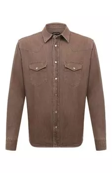 Джинсовая рубашка Tom Ford