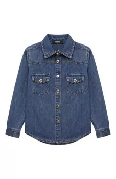 Джинсовая рубашка Versace