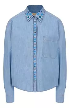 Джинсовая рубашка Weekend Max Mara