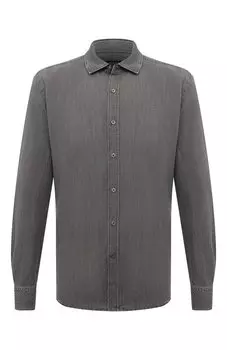 Джинсовая рубашка Zegna