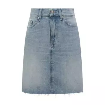 Джинсовая юбка 7 For All Mankind